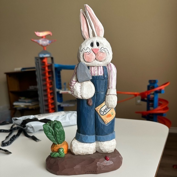 Midwest of Cannon Falls Other - Retired Eddie Walker Gardner Rabbit Easter bunny holiday decor spring EUC worm